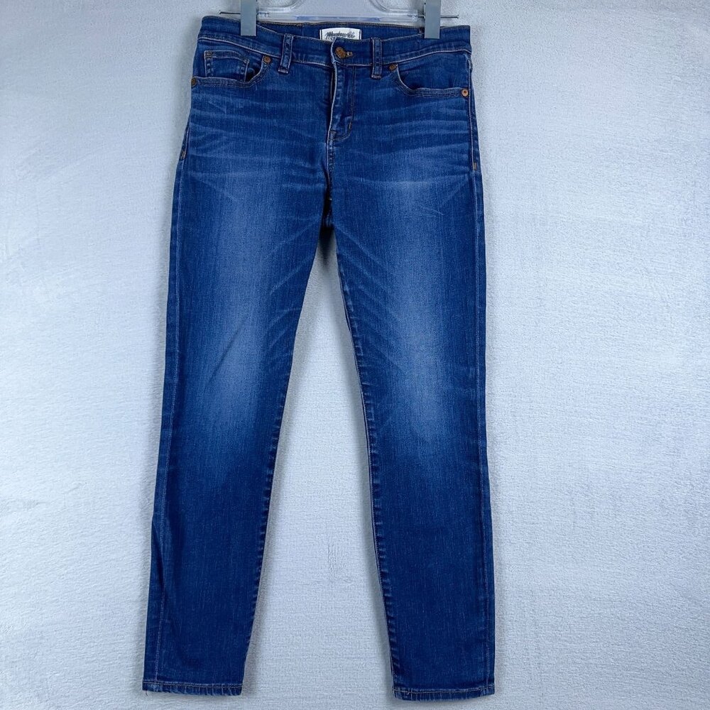 Madewell Skinny Crop Jeans Since 1937 Medium Wash Women's Blue Size 28